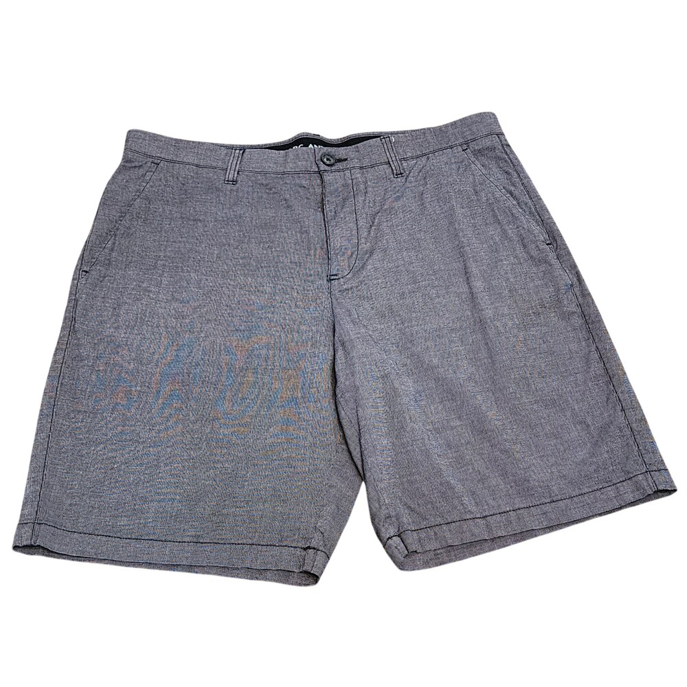Marc Anthony Shorts Mens Size 36 Gray Slim Fit Stretch Waist Luxury